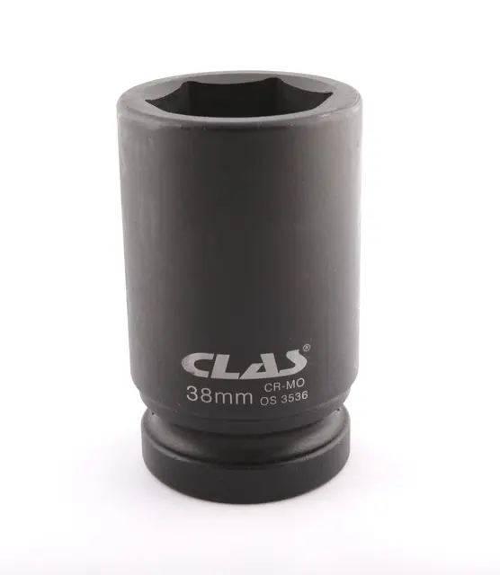 1" LONG HEX IMPACT SOCKET 38mm Clas 