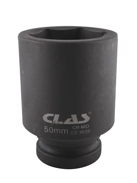 1" LONG HEX IMPACT SOCKET 50mm Clas 