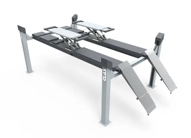 4 COLUMNS POST LIFT 5T AUXILIARY LIFT 3. Clas 