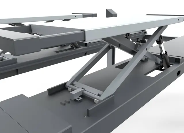 4 COLUMNS POST LIFT 5T AUXILIARY LIFT 3. Clas 