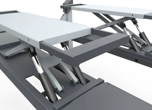 4 COLUMNS POST LIFT 5T AUXILIARY LIFT 3. Clas 