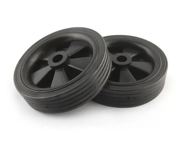 Ø120x30mm PAIR OF FIXED WHEELS Clas 