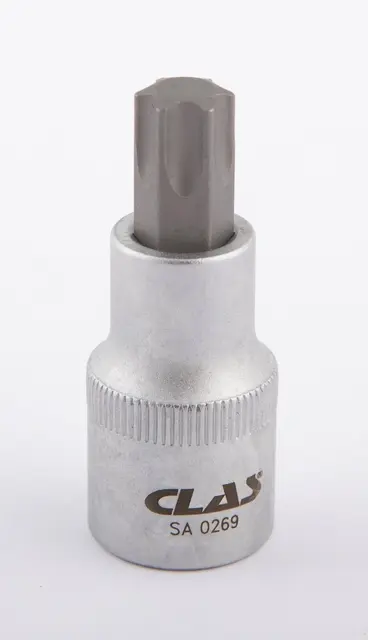 1/2" D. TORX SOCKET BIT T55 L.55mm Clas 