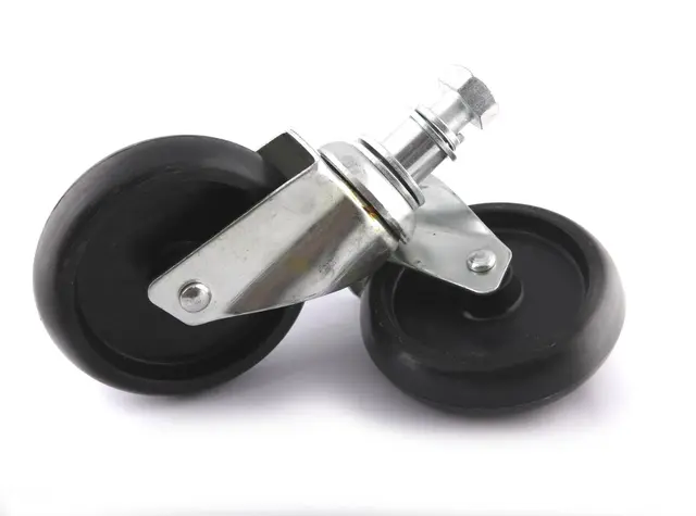 PAIR OF PIVOTING WHEELS Ø125x32mm Clas 