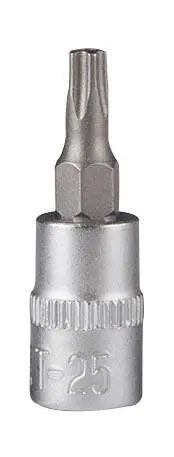 1/4" D. SOCKET BIT TS25 L.37mm Clas 