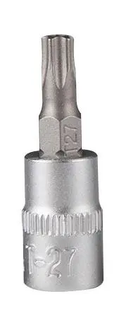 1/4" D. SOCKET BIT TS27 L.37mm Clas 