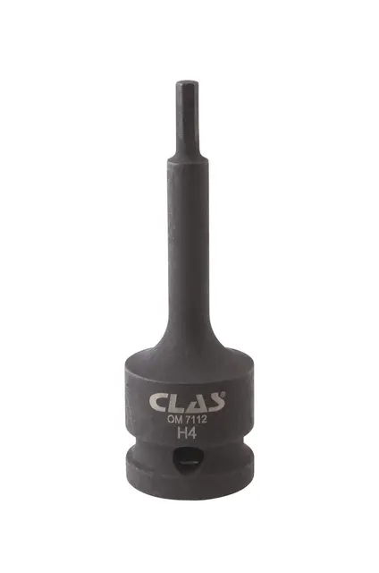 1/2" D. HEXAGONAL IMPACT SOCKET BIT 4mm Clas 
