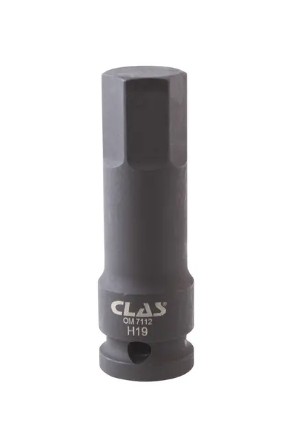 1/2" D. HEXAGONAL IMPACT SOCKET BIT 19mm Clas 