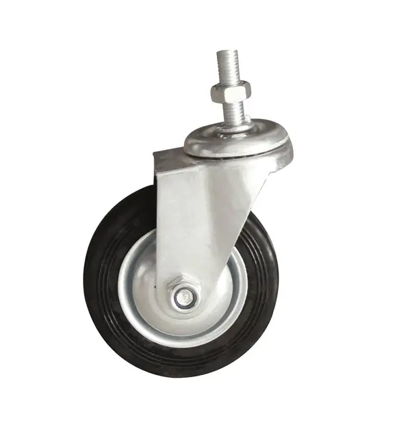 PAIR OF PIVOTING WHEELS Ø100x30mm Clas 