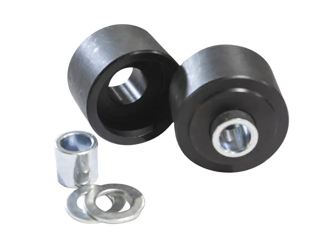 PAIR OF FRONT WHEELS Ø70x44mm Clas 