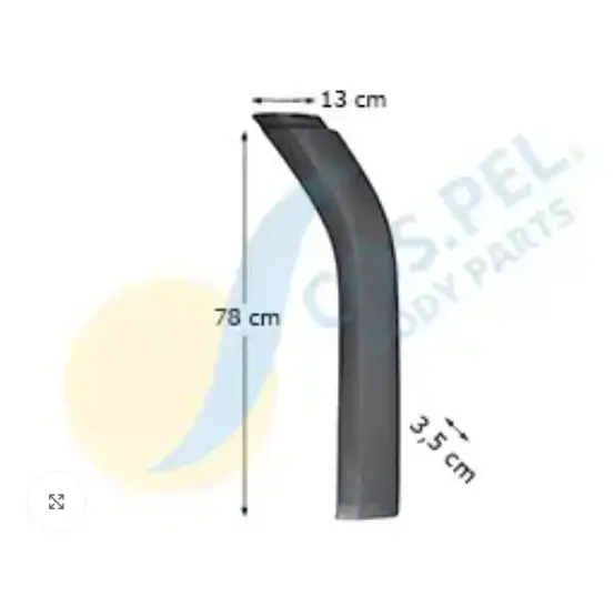Cover, Mudguard - left Cospel 