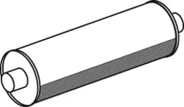 Middle-/End Silencer BEDFORD 