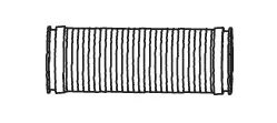 Pipe for Dennis DINEX 