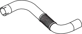 Pipe for Dennis DINEX 