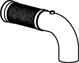 Pipe for Dennis DINEX 
