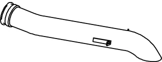 Exhaust Pipe, Rear DENNIS 