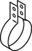 Clamp, exhaust system DENNIS 