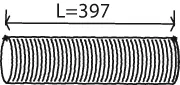 Pipe for DAF DINEX 