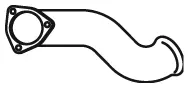 Pipe for DAF DINEX 