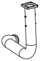 Pipe for DAF DINEX 