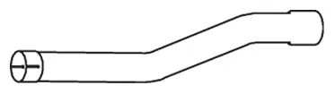 Pipe for DAF DINEX 