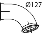 Pipe for DAF DINEX 