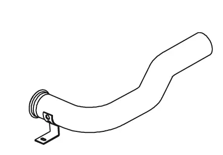 Pipe for DAF DINEX 
