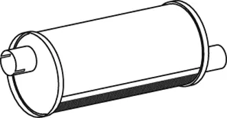 Silencer for DAF DINEX 