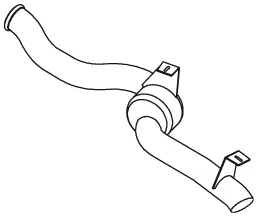 Silencer for DAF DINEX 