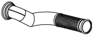 Pipe for DAF DINEX 