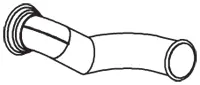 Pipe for DAF DINEX 
