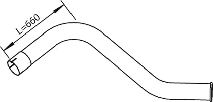 ENGINE HOSES 21610 CURVED HOSE Gates 