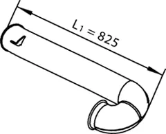 Exhaust Pipe for DAF DINEX 