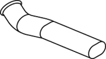 Pipe for DAF DINEX 