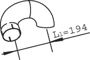 Pipe for DAF DINEX 