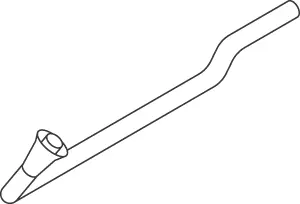 Hose Nut=3/8"/Nut=3/8" - Length=1700mm H Zepro 