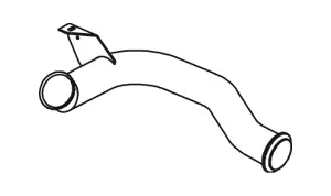 Pipe for DAF DINEX 