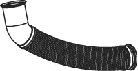 Pipe for DAF DINEX 