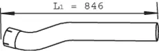 Pipe for DAF DINEX 