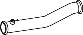 Pipe for DAF DINEX 
