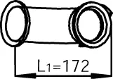 Exhaust Pipe for DAF DINEX 