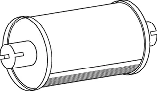 Silencer for Dodge DINEX 