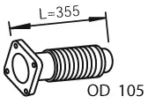 Pipe for Iveco DINEX 