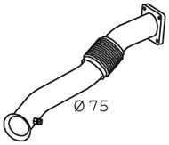 Pipe for Iveco DINEX 