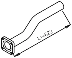 Pipe for Iveco DINEX 