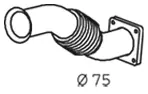 Pipe for Iveco DINEX 