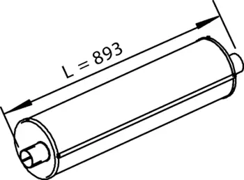 Silencer for Iveco DINEX 