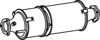 Catalytic Converter w. DPF for Iveco DINEX 