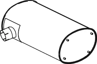 Silencer for Iveco DINEX 