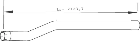Pipe for Iveco DINEX 